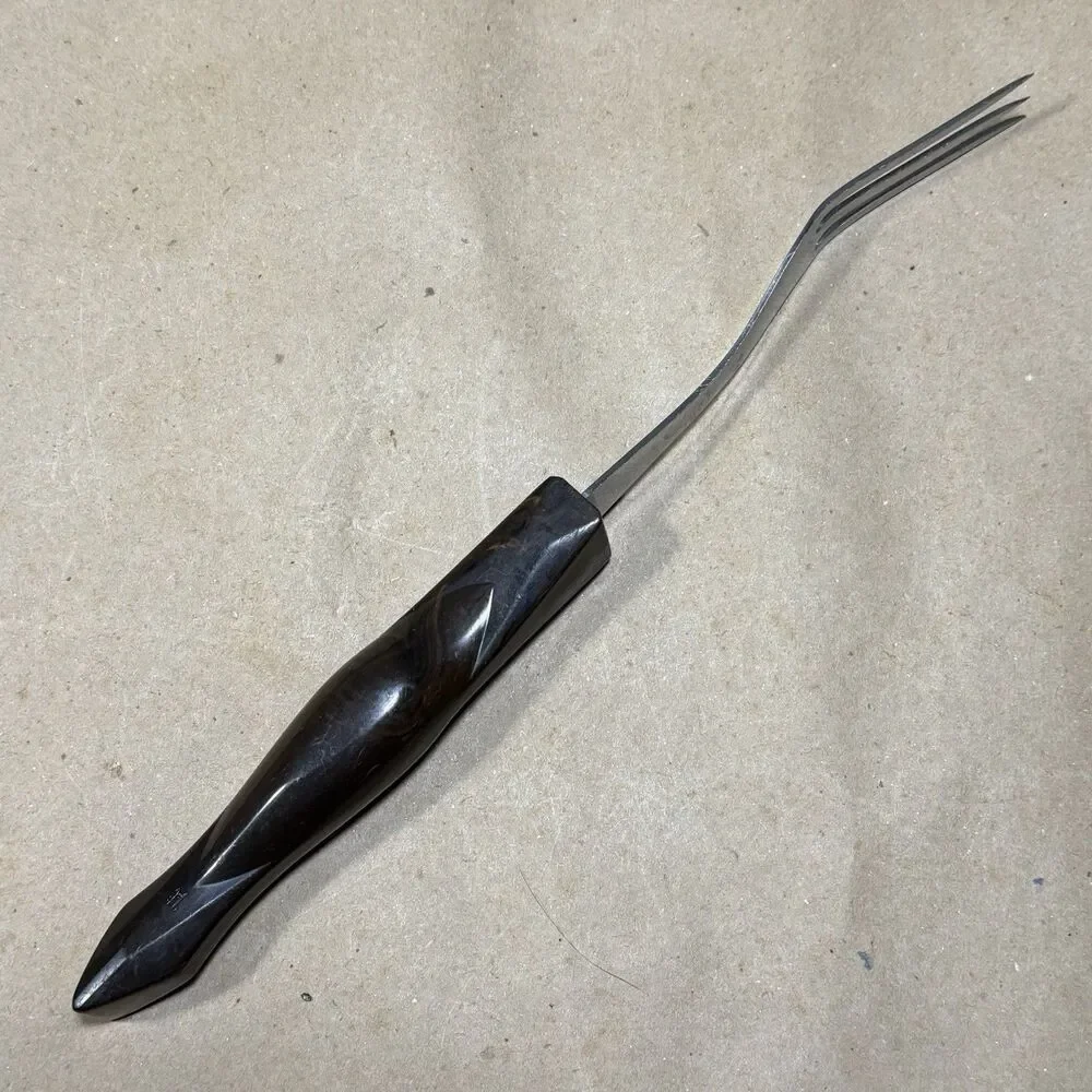 Cutco # 1726 Turning Fork Brown Handle Made in USA